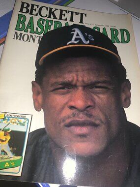 Beckett Baseball Card Monthly Issue #57 December 1989 SELLING AS IS